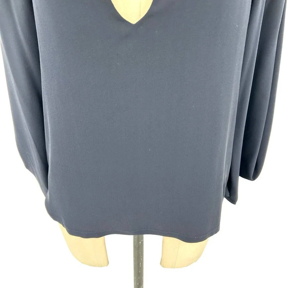 Diane von Furstenberg Arria Embellished Cutout Top In Black Size 6 - Picture 3 of 8